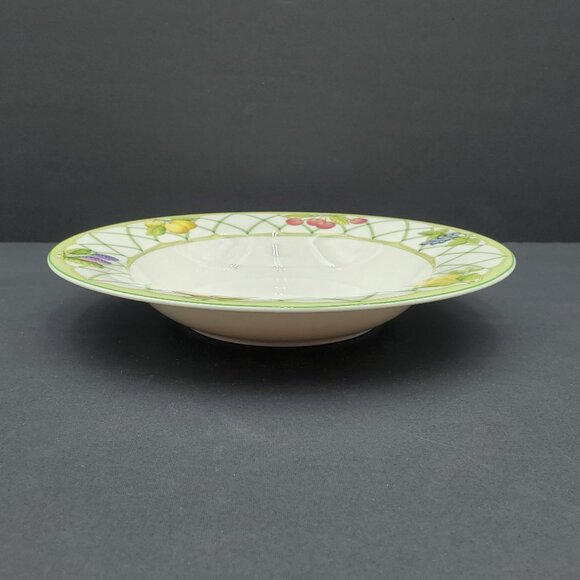 Mikasa Fruit Rapture Rim Soup Bowls Mikasa Optima Rimmed Pasta Salad Bowls - Picture 6 of 7